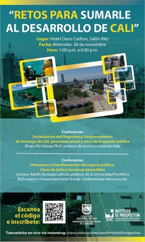 Foro &ldquo;Retos para Sumarle al desarrollo de Cali&rdquo;