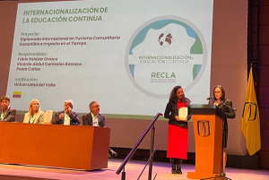 Univalle recibe galard&oacute;n internacional por diplomado en turismo