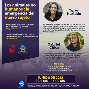 Webinar "Los animales no humanos: la emergencia del nuevo sujeto"
