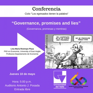 Charla 'Governance, promises and lies'