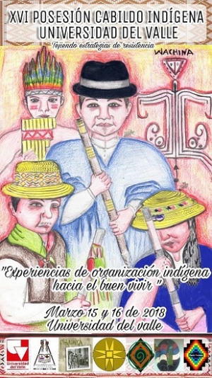 Se posesionan directivos de Cabildo Ind&iacute;gena de Univalle