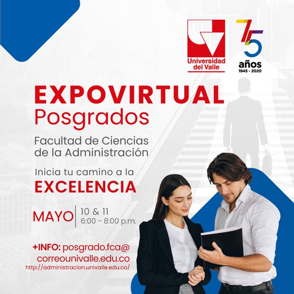 Expovirtual de Posgrados de Administraci&oacute;n
