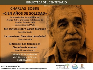 Charlas sobre Cien a&ntilde;os de soledad