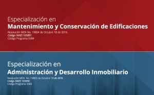 Abiertas Inscripciones para nuevos  posgrados de Arquitectura