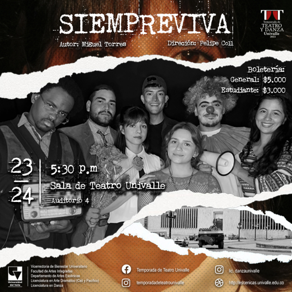 Siempreviva en la Temporada de Teatro y Danza
