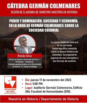 Poder, dominaci&oacute;n, sociedad y econom&iacute;a en la obra de Germ&aacute;n Colmenares