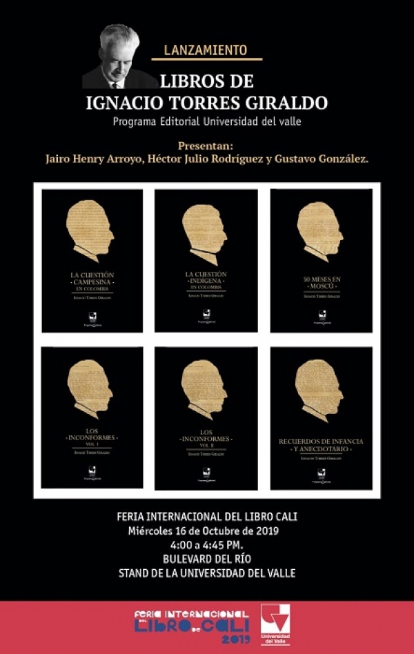 Lanzamiento de los Libros de Ignacio Torres Giraldo