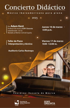 Adam Kent, un pianista norteamericano con repertorio colombiano