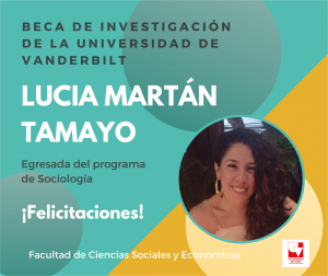 Egresada de sociolog&iacute;a gana beca de la Universidad de Vanderbilt