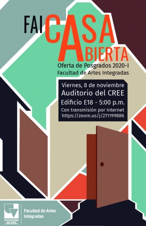 Oferta posgradual de la Facultad de Artes Integradas