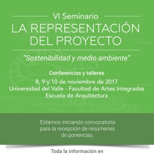 Abierta convocatoria para ponencias del 'VI Seminario de Representaci&oacute;n del Proyecto'