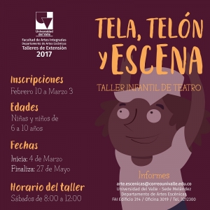 Talleres de teatro para ni&ntilde;os y j&oacute;venes
