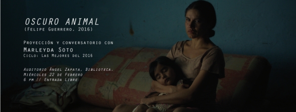 Oscuro animal, proyecci&oacute;n y coversatorio