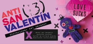 Vuelve Anti San Valent&iacute;n, expresiones del desamor