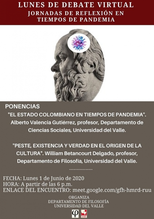 Lunes de Debate Virtual, en tiempos de Pandemia