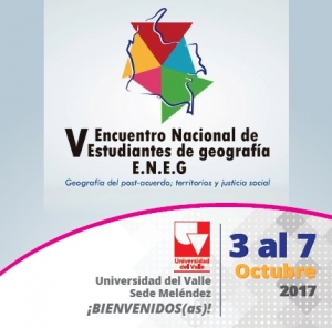 V Encuentro Nacional de Estudiantes de Geograf&iacute;a