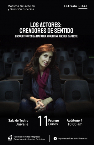 Conversatorio con la maestra argentina Andrea Garrote