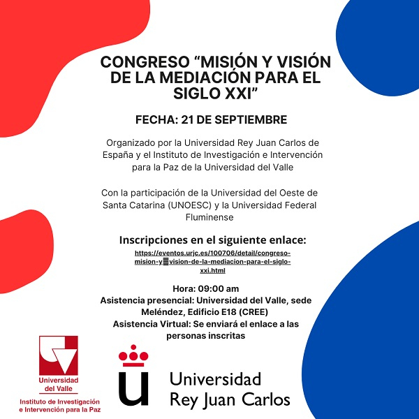 Congreso Misi&oacute;n y Visi&oacute;n de la Mediaci&oacute;n para el Siglo XXI