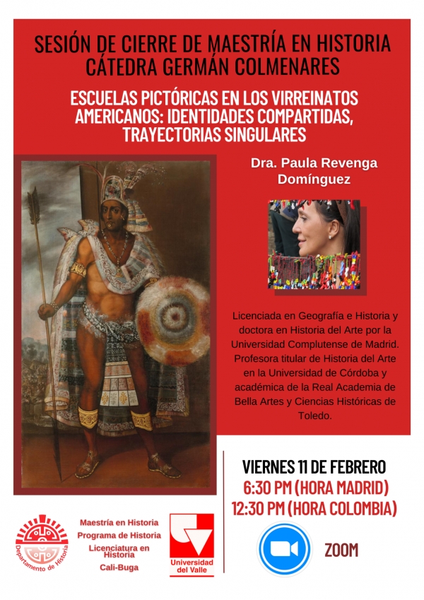 C&aacute;tedra Germ&aacute;n Colmenares - Escuelas pict&oacute;ricas en los virreinatos americanos: Identidades compartidas, trayectorias singulares