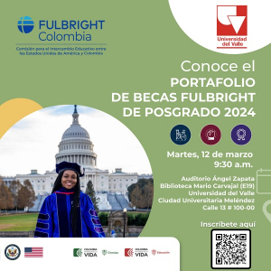 Charla sobre el portafolio de Becas Fulbright de Posgrado