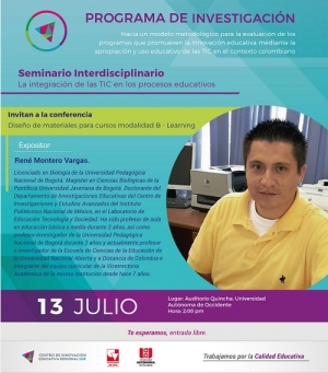 Dise&ntilde;o de materiales para cursos modalidad B - Learning