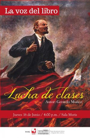 Presentaci&oacute;n de libro La lucha de clases