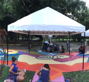 Mural para caminar: una apuesta a la esperanza