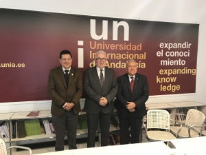 Universidad Internacional de Andaluc&iacute;a y Univalle acuerdan colaborar en proceso de paz