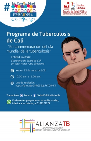 La Comunidad Pregunta: Conmemoraci&oacute;n D&iacute;a mundial contra la tuberculosis