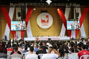 Univalle da la bienvenida a nuevos estudiantes