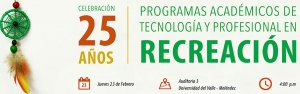 Programas de Recreaci&oacute;n cumplen 25 a&ntilde;os