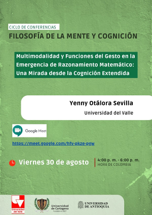 Contin&uacute;a el Ciclo Filosof&iacute;a de la mente y cognici&oacute;n