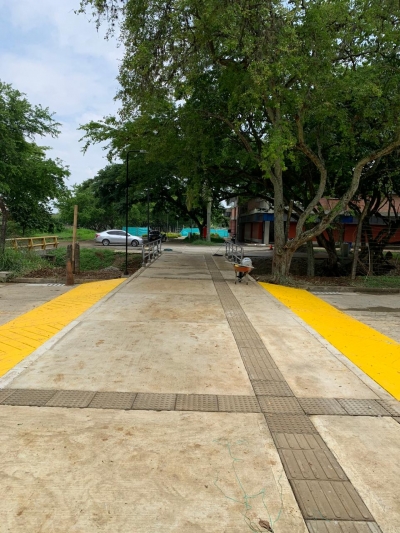 Habilitan v&iacute;a en el Campus de Mel&eacute;ndez