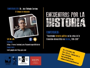 Encuentros por la Historia, 15 y 16 de octubre