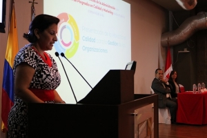 La calidad de la gesti&oacute;n organizacional para Colombia