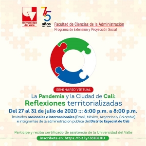 Univalle invita a reflexionar sobre sentires y formas de acci&oacute;n colectiva para enfrentar la pandemia