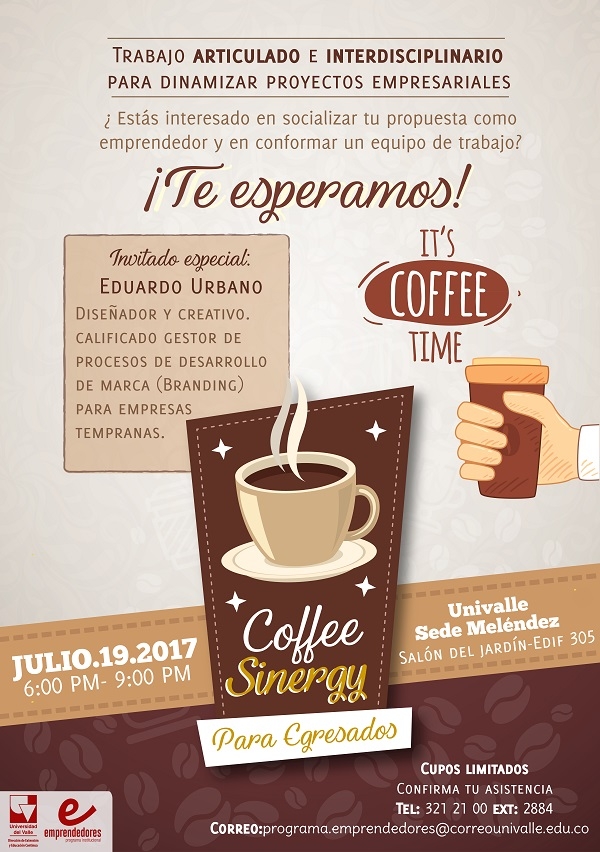 Segundo Coffee Sinergy para emprendedores