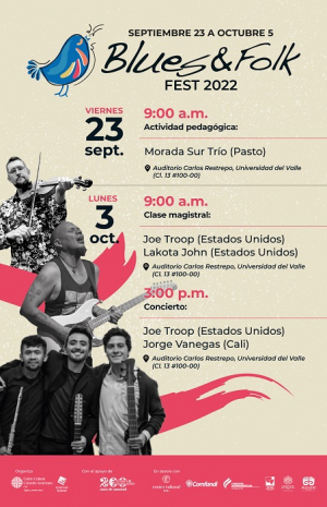Llega el Blues &amp; Folk Festival 2022