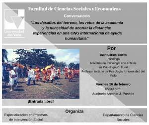 La academia, distancias y cercan&iacute;as desde una ONG humanitaria