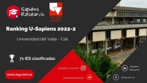 Univalle sigue en el top 3 nacional seg&uacute;n Sapiens 2022-2