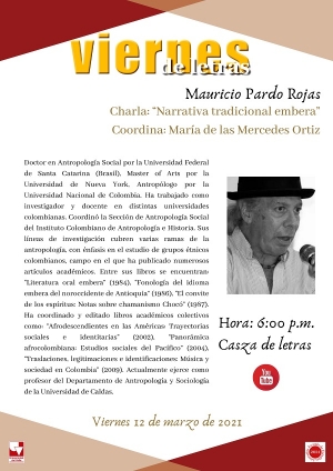 Charla "Narrativa tradicional Embera"