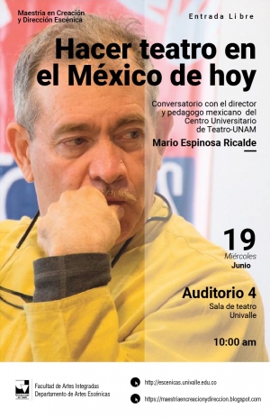 Hacer teatro en el M&eacute;xico de hoy