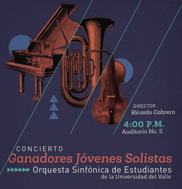 Ganadores del XV Concurso de J&oacute;venes Solistas, en concierto