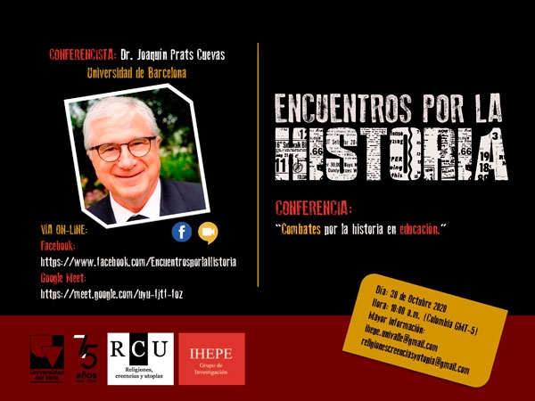 Encuentros por la Historia, viernes 29 de octubre