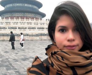 Estudiante de Doctorado en Ingenier&iacute;a, ponente invitada en China