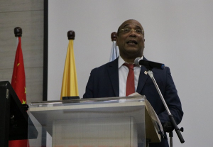 Palabras del rector Guillermo Murillo durante la inauguraci&oacute;n de la Semana de la Cultura China