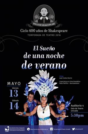 Ciclo 400 a&ntilde;os de Shakespeare en la Temporada de Teatro
