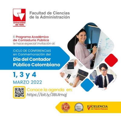 Univalle conmemora D&iacute;a del Contador P&uacute;blico con ciclo de conferencias