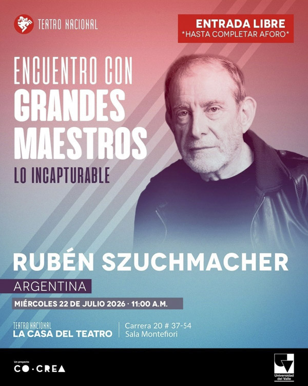 &ldquo;Lo incapturable&rdquo;, encuentro con Rub&eacute;n Szuchmacher