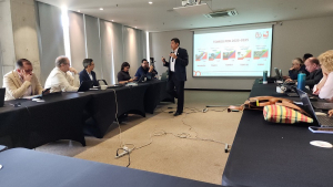 Socializaci&oacute;n del PED con los decanos de la Universidad